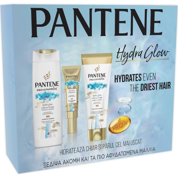 Pantene Pro-v Set Cadou Hydra Glow (sampon 300ml+balsam 200ml+serum 70ml)