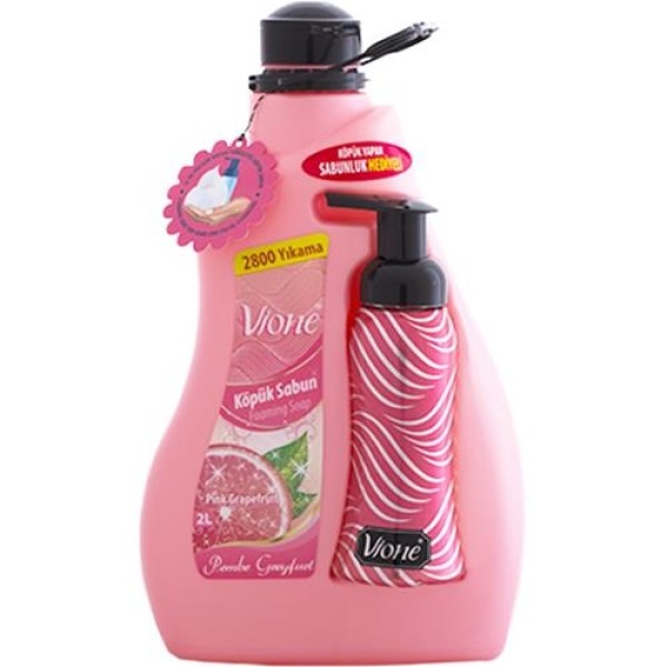 Vione Sapun Lichid Spuma Pink Grapefruit 2l 6/bax