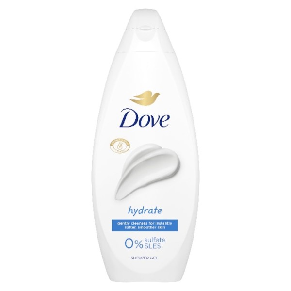 Dove Gel De Dus Hydrate 450ml 6buc/set 12/bax