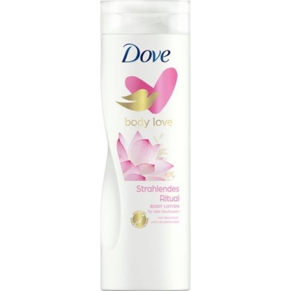 Dove Lotiune Corp Strahlende Pflege 400ml 6/set 12/bax