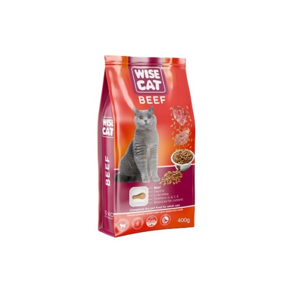 Wise Cat Hrana Uscata Pisici Adulte Vita 400g 20/bax