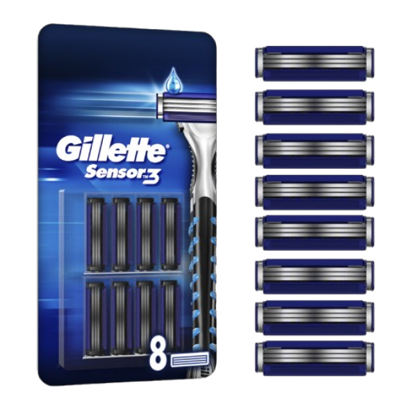 Gillette Rezerva Ap. Sensor3 8buc/set 18/bax