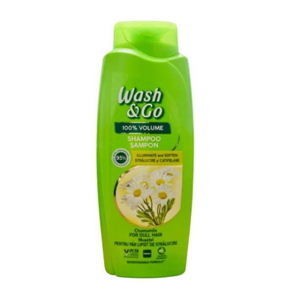 Wash&go Sampon Par Musetel 675ml 6/bax