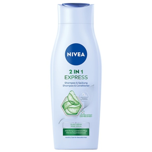 Nivea Sampon Par 2in1 Express Aloe Vera 400ml 12/bax