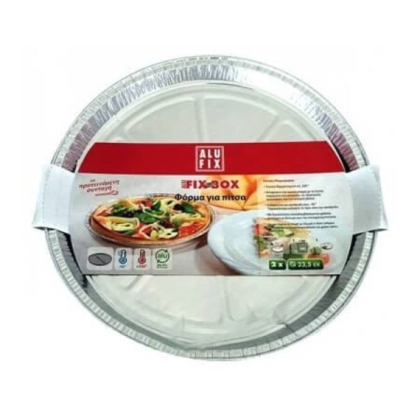 Alufix Tava Aluminiu Pizza 2x23.5cm 24/bax