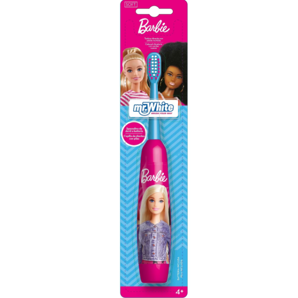 Mr.white Periuta Dinti Kids Electrica Barbie 6/bax