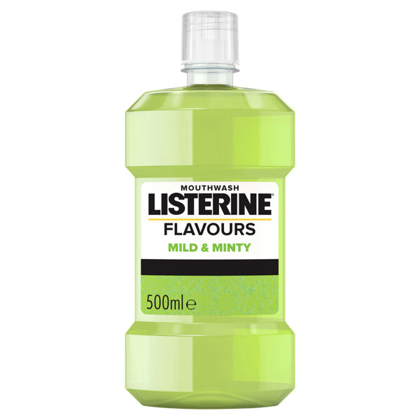 Listerine Apa Gura Mild&minty 500ml 6/bax