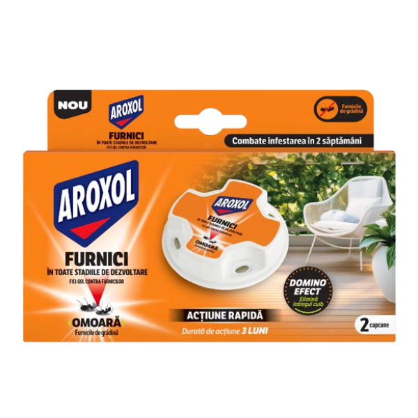 Aroxol Fx3 Gel Capcane Impotriva Furnicilor 2x2g 12/bax