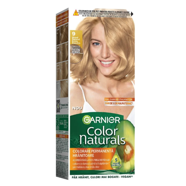 Garnier Color Naturals Vopsea Par 9 Blond Natural Extra Deschis 12/bax