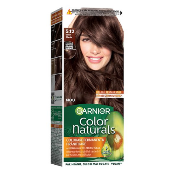 Garnier Color Naturals Vopsea Par 5.12 Saten Glacial 12/bax