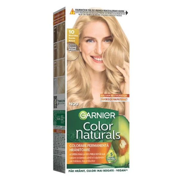 Garnier Color Naturals Vopsea Par 10 Blond Ultra Deschis Natural 12/bax