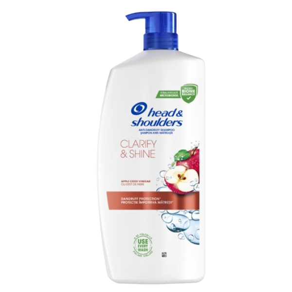Head&shoulders Sampon Par Clarify Shine 800ml 4buc/set