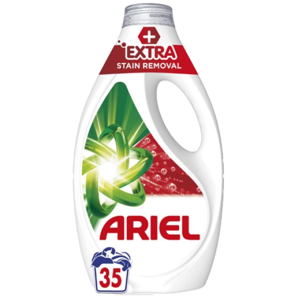 Ariel Detergent Lichid +extra Stain Removal 1575ml 4/bax