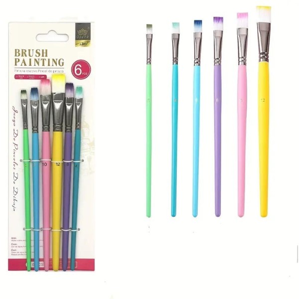 Lve Set Pensule Pictura Artist Brush 6buc/set 1885-24 240/bax Lve Set Pensule Pictura Artist Brush 6buc/set 1885-24 240/bax