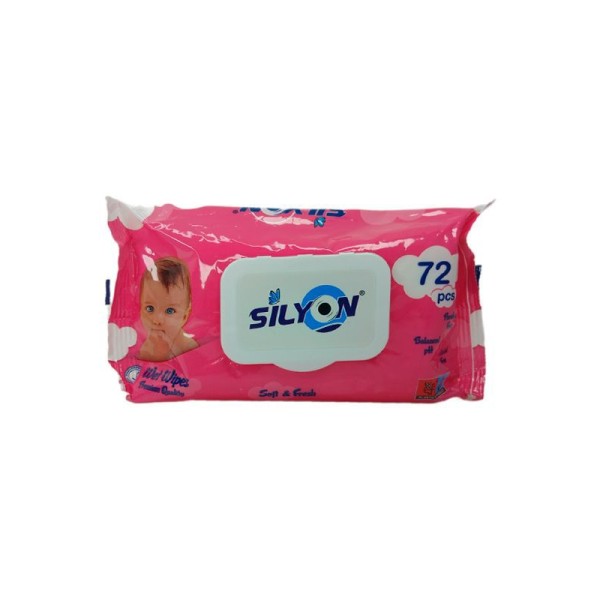 Silyon Servetele Umede Soft&fresh Cu Capac 72buc 36/bax
