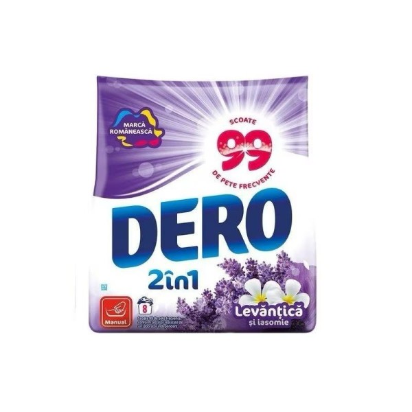 Dero Detergent Manual Levantica Si Iasomie 400gr 18/bax