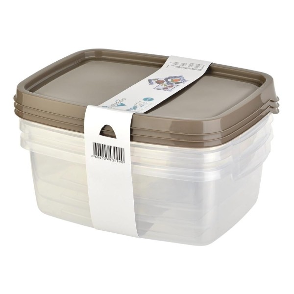 Agora Cutie Alimente Drept. Frigo 1200ml 3buc/set (p1fp003)