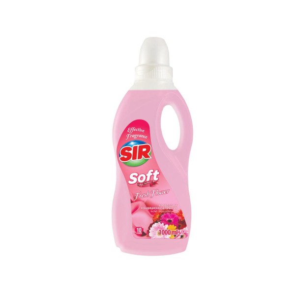Sir Detergent Lichid Universal 1l+balsam Rufe Fresh Flower 1l 5set/bax