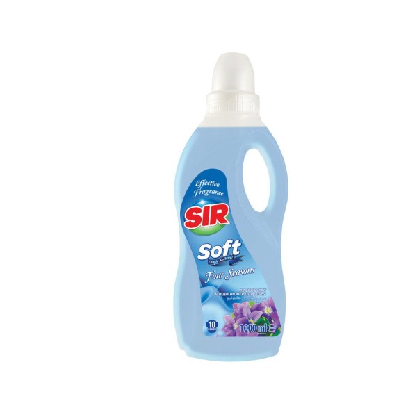 Sir Detergent Lichid Black 1l+balsam Rufe Four Seasons 1l 5set/bax