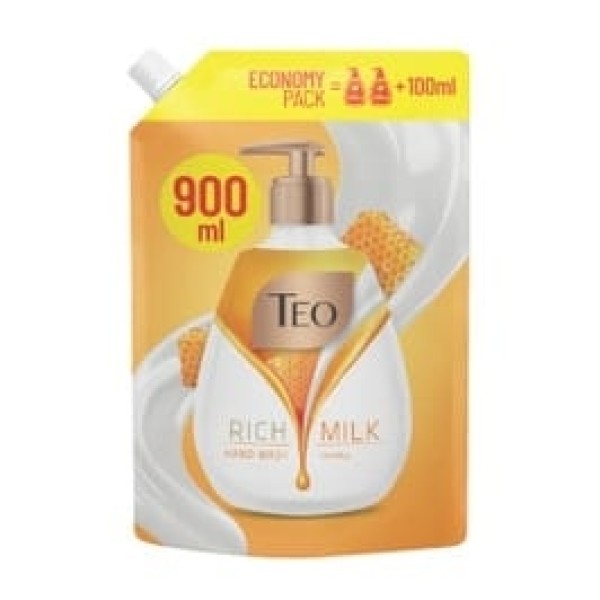 Teo Sapun Lichid Rich Milk Soft Care Rezerva 900ml 10/bax