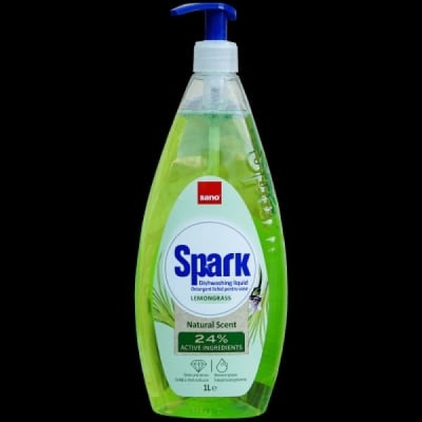 Sano Spark Detergent Vase Lemongrass 1l 12/bax Sano Spark Detergent Vase Lemongrass 1l 12/bax