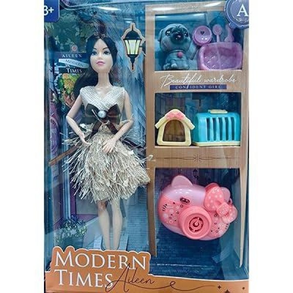 Lve Papusa Cu Animal De Companie Si Aparat Foto 3+ 50-12 72/bax Lve Papusa Cu Animal De Companie Si Aparat Foto 3+ 50-12 72/bax