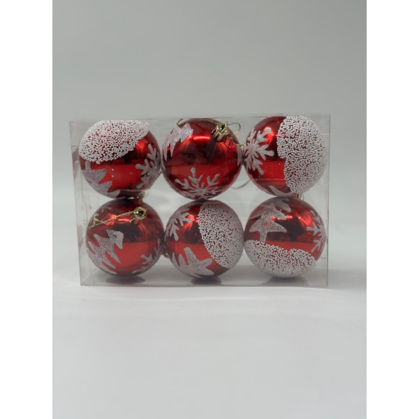 Lve Globuri Craciun 6buc/set 471-3 Lve Globuri Craciun 6buc/set 471-3