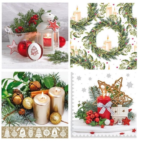 Harmony Servetele Masa Motive Craciun 33x33cm 3str 20buc 60/bax