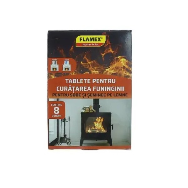 Pp Flamex Tablete Pentru Curatarea Funinginii 25buc/bax