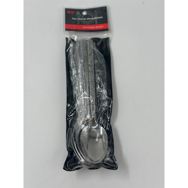 Lve Lingura Inox Argintie 6buc/set 24-1-2 100/bax