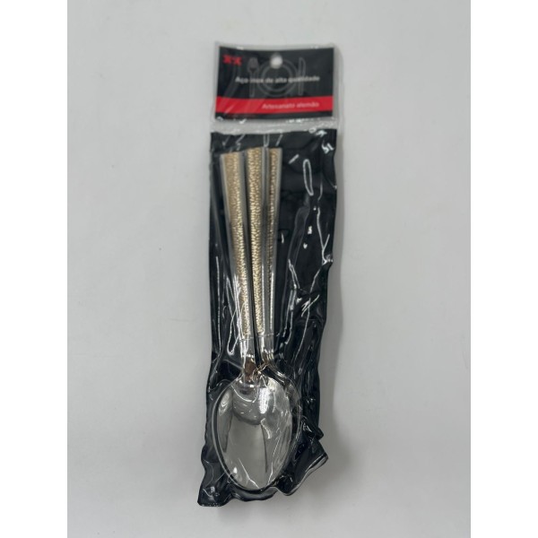 Lve Lingura Inox Aurie Model Auriu 6buc/set 25-2 100/bax