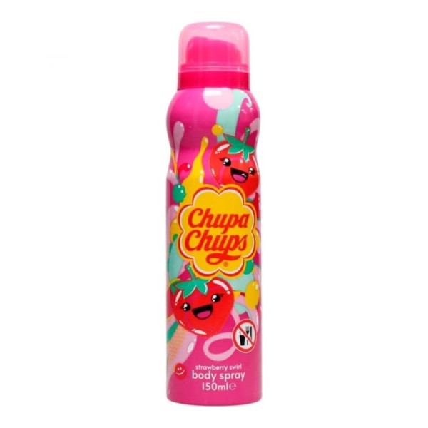 Chupa Chups Deodorant Spray Strawberry 150ml 6/set