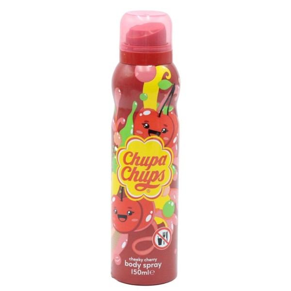 Chupa Chups Deodorant Spray Cheeky Cherry 150ml 6/set