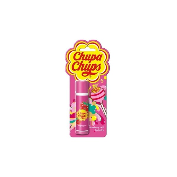 Chupa Chups Balsam Buze Strawberry Swirl 24/bax
