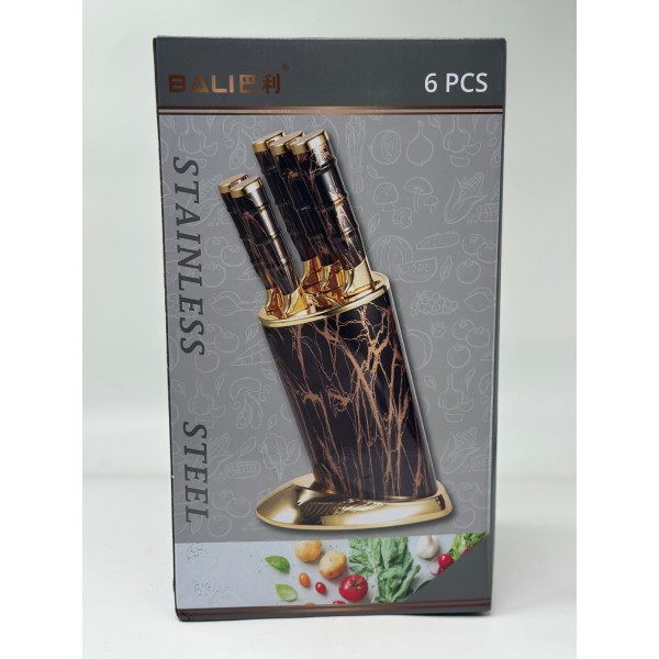 Lve Set Cutite 6pcs 414-3/4/5/6 12/bax