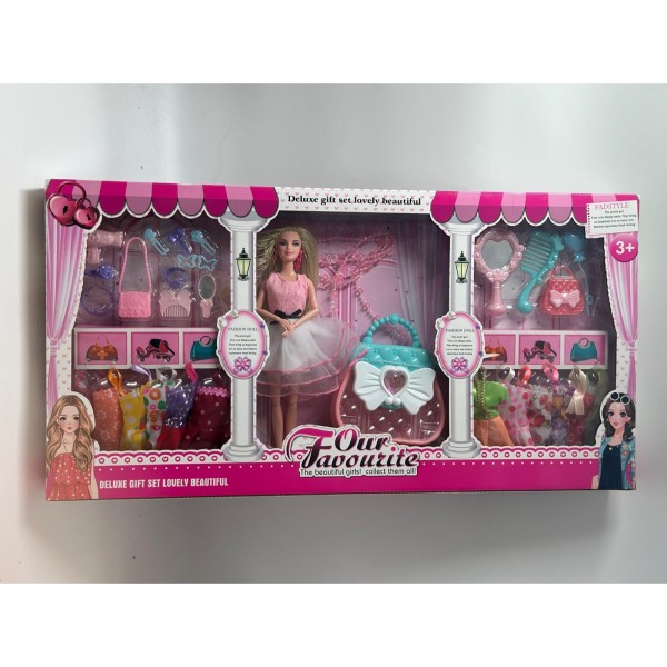 Lve Set De Joaca Papusa Cu Garderoba Si Accesorii 3+ 50-31 24/bax
