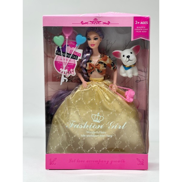 Lve Papusa Cu Rochie De Seara Si Ccesorii 3+ 50-14 72/bax