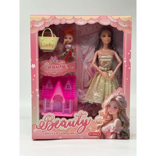 Lve Papusa Beauty Cu Fetita 3+ 50-25 72/bax