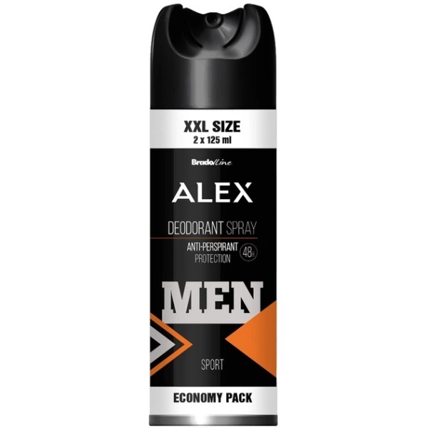Alex Deodorant Men Sport 250ml 10buc/set