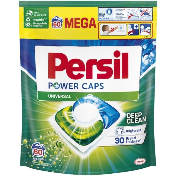 Persil Detergent Capsule Power Universal 60buc 4/bax