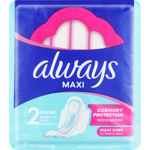 Always Absorbante Classic Maxi 9buc/set 16/bax
