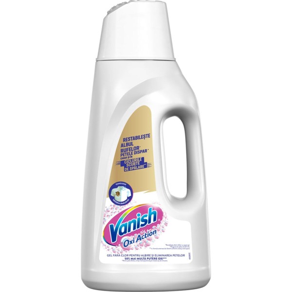 Vanish Gel Pete Oxi Action White 2l 12/bax