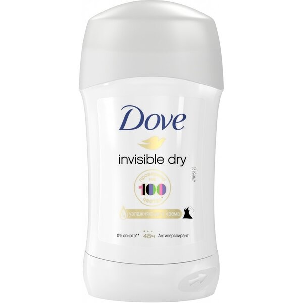 Dove Stick Women Invisible Dry White Freesia&violet Flower 72h 50ml 6buc/set