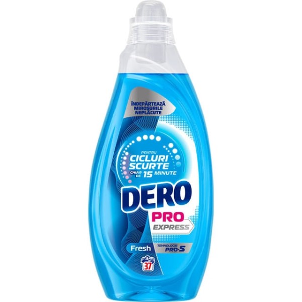 Dero Detergent Gel Pro Express Fresh 37sp 1480ml 4/bax