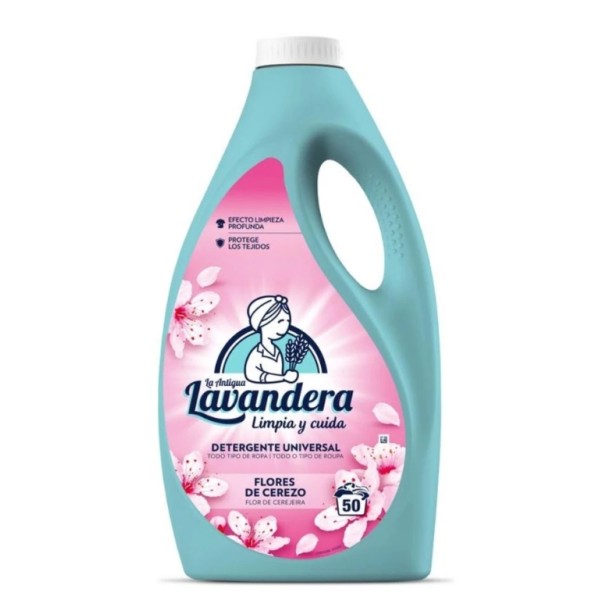 Lavandera Detergent Lichid Floare De Cires 2.5l 4/bax