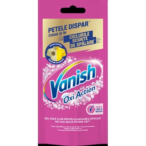 Vanish Solutie Gel Pete Plic Pink 100ml 24/bax