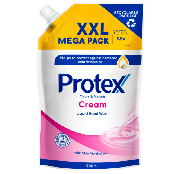 Protex Sapun Lichid Cream Rezerva 900ml 10/bax