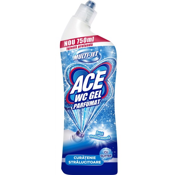 Ace Wc Gel Glitter Briza Mediteraneana 750ml 12/bax