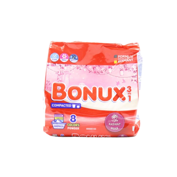 Bonux 3in1 Manual Color Rose 400g 26/bax
