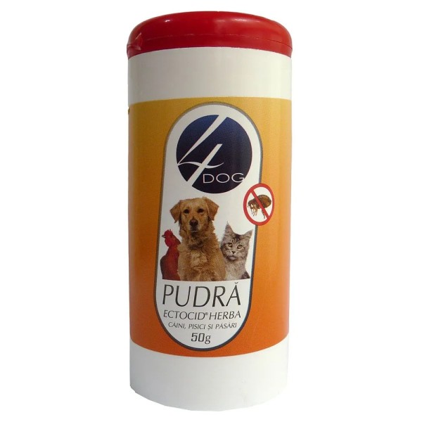 4dog Pudra Antiparazitara 50ml 24/bax